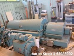 Alfa Laval / Sharples DS-406 Super-D-Canter – 317 SS Industrial Decanter Centrifuge