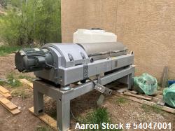 Used Alfa Laval Aldec-G2-40 Solid Bowl Decanter Centrifuge – 316SS, 4000 RPM, 30 HP, Wastewater Application