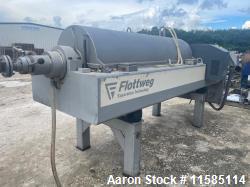 Used Flottweg Z5E-4/404 Decanter Centrifuge – 24" Stainless Bowl, 75 HP, Industrial Separator