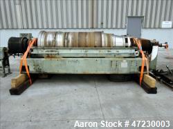 ditioned- Alfa Laval / Sharples SG-15 Super-D-Canter Centrifuge. 316/317 Stainless steel Constructio...
