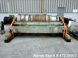  Alfa Laval / Sharples SG-15 Super-D-Canter Centrifuge. 316/317 Stainless steel Construction (produc...