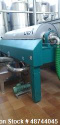 Used GEA Westfalia VCC 469-08-30 Decanter Centrifuge | 3000 RPM | Stainless Steel | 2013 | Olive Oil Application