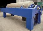 Used Alfa Laval Solid Bowl Decanter Centrifuge, Model ALDEC 606. 2205 stainless steel (product contact areas), maximum bowl speed 2900 rpm. 8