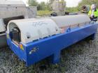 Used Alfa Laval Aldec 556 Solid Bowl Decanter Centrifuge.(PARTS MACHINE) 2205 Stainless steel (product contact areas). Maximum bowl speed 3650 rpm, 152mm single lead conveyor with hardfacing, diamete...