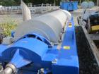 Used Alfa Laval Aldec 556 Solid Bowl Decanter Centrifuge.(PARTS MACHINE) 2205 Stainless steel (product contact areas). Maximum bowl speed 3650 rpm, 152mm single lead conveyor with hardfacing, diamete...