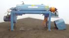 Used Stainless Steel Alfa Laval Solid Bowl Decanter Centrifuge