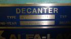Used Stainless Steel Alfa Laval Solid Bowl Decanter Centrifuge