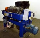 Used Alfa Laval AVNX-4030 Decanter Centrifuge. 316 Stainless steel construction (product contact areas), maximum bowl speed 4,000 rpm, single lead conveyor with welded hardfacing, single row of cake ...