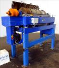 Used Alfa Laval NX-4055 Solid Bowl Decanter Centrifuge, 316 Stainless Steel Construction (product contact areas). Maximum bowl speed 4,000 rpm, 110 mm single lead conveyor with welded hard facing, si...