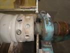 Used Alfa Laval AVNX-418B-31G Solid Bowl Decanter Centrifuge. 316 Stainless steel construction (product contact areas), 110mm single lead conveyor with welded hard facing, double row of lined cake di...
