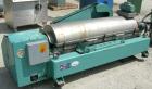 USED: Alfa Laval decanter, type AVNX-418B-31G 8820.1804-02. 316 stainless steel construction on product contact parts. Max bowl speed 4000 rpm by an approximate 45 hp, 380 volt/50 cycle, 3 ph XP moto...