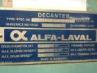 Used Alfa Laval Solid Bowl Decanter Centrifuge, Model AVNX-418B-31G