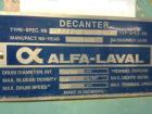 Used- Alfa Laval Solid Bowl Decanter Centrifuge, Model AVNX-418B-31G