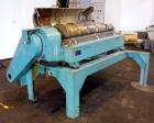 Used Alfa Laval AVNX 418K-31/ 8820.5000.38 Solid Bowl Decanter Centrifuge, 316 Stainless Steel (product contact areas). Maximum bowl speed 4000 rpm, 70mm single lead conveyor with hard facing,double ...