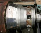 USED: Alfa Laval AVNX-420B-31G solid bowl decanter centrifuge. Max bowl speed 4000 rpm, stainless steel construction on product contact areas, single lead conveyor, single row of lined cake discharge...