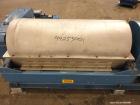 Used Alfa Laval AVNX 424B-31G (PM-35000 Super) Decanter Centrifuge. 316 Stainless steel construction on product contact areas. Maximum bowl speed 3600 rpm, approximate 110mm single lead conveyor with...