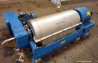 Used Alfa Laval AVNX 424B-31G (PM-35000 Super) Decanter Centrifuge. 316 Stainless steel construction on product contact areas. Maximum bowl speed 3600 rpm, approximate 110mm single lead conveyor with...