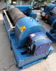 Used Alfa Laval AVNX 424B-31G (PM-35000 Super) Decanter Centrifuge. 316 Stainless steel construction on product contact areas. Maximum bowl speed 3600 rpm, approximate 110mm single lead conveyor with...