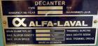 Used Stainless Steel Alfa Laval Solid Bowl Decanter Centrifuge, AVNX-5060B-31G