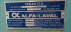 Used- Alfa Laval Solid Bowl Decanter Centrifuge, Model AVNX-616B-31G