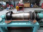 Used Alfa Laval AVNX-714B-31G Solid Bowl Decanter Centrifuge. 316 Stainless steel (product contact areas), maximum bowl speed 4000 rpm, single lead conveyor with welded hardfacing, single row cake li...