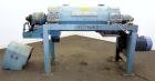 Used Alfa Laval AVNX-716B-31G Solid Bowl Decanter Centrifuge. Stainless steel rotating assembly, bowl speed 4000 rpm, single lead conveyor, casing, 3.5 kNm gearbox, 18.5kW inline main drive (380/3/50...