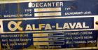 Used Alfa Laval AVNX-716B-31G Solid Bowl Decanter Centrifuge. Stainless steel rotating assembly, bowl speed 4000 rpm, single lead conveyor, casing, 3.5 kNm gearbox, 18.5kW inline main drive (380/3/50...
