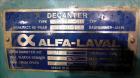Used Stainless Steel Alfa Laval Solid Bowl Decanter Centrifuge, AVNX-718B-31G