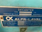 Used Alfa Laval Solid Bowl Decanter Centrifuge