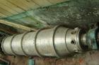 USED: Alfa Laval decanter bowl, type AVNX620B-31G. 316 stainlesssteel construction on product contact part. Max bowl speed 4000 rpm.70 mm pitch. Single lead conveyor. Single row of cake discharge por...