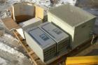 Used Alfa Laval Decanter, Type ALDEC 406, 316 stainless steel construction on product contact parts. Maximum bowl speed 4000 rpm. 110mm single lead conveyor with hardfacing. Driven by a 22 kw, 3/50/3...