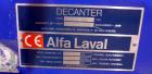 Used Alfa Laval Aldec 506 Solid Bowl Decanter Centrifuge. 316 Stainless steel (product contact areas). Maximum bowl speed 3250 rpm, base, bowl diameter 17.7