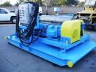 Used Alfa Laval DMNX-418 Solid Bowl Decanter Centrifuge. 316 stainless steel construction (product contact areas), max bowl speed 4000 rpm, 110 mm single lead conveyor, base, casing, 3.5 kn gearbox, ...