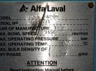 Used Alfa Laval / Sharples DSNX 4250 (PM36000) Super-D-Canter Centrifuge