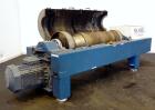 Used Alfa Laval DSNX-4850 Solid Bowl Decanter Centrifuge.  AISI 316 (1.4401) Stainless steel construction on product contact parts.  Max bowl speed 3650 rpm, 2 phase, 18.8