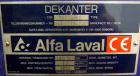 Used Alfa Laval Decanter Centrifuge, DSNX-4850