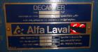 Used- Alfa Laval DSNX-4850 Solid Bowl Decanter Centrifuge