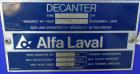 Used: Alfa Laval Delta-690 Solid Bowl Decanter Centrifuge