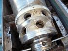 Used Alfa Laval FPNX-418B-31 Solid Bowl Decanter Centrifuge, 316 stainless steel construction (product contact areas), maximum bowl speed 3250 rpm, double row of lined cake discharge ports, 110 mm si...