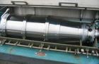 USED: Alfa Laval decanter, bowl and gearbox, type MRNX416S-31C.Material of construction is stainless steel on product contact parts.Max sludge density 1.8. Single row of cake discharge ports. 40.5 hp...