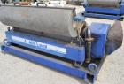 Used Alfa Laval NX-418-31 Solid Bowl Decanter Centrifuge. 316 Stainless steel construction on product contact parts. Max bowl speed 4000 rpm, 3 phase, 2 ¾