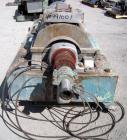 Used Alfa Laval NX-418B-31G Solid Bowl Decanter Centrifuge. 316 stainless steel construction on product contact areas, max bowl speed 4000 rpm. 70 mm single lead Esjberg conveyor with welded hardfaci...