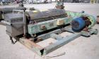 Used Alfa Laval NX-418B-31G Solid Bowl Decanter Centrifuge. 316 stainless steel construction on product contact areas, max bowl speed 4000 rpm. 70 mm single lead Esjberg conveyor with welded hardfaci...