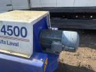 Used Alfa Laval DSNX 4555 Decanter Centrifuge – 316 Stainless Steel Solid Bowl System for Industrial Sludge Dewatering