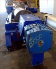 Used Alfa Laval Sharples NX-7050 (same as a PM-75000) Super-D-Canter Centrifuge (dry solids design). 316/317 Stainless steel/ 2205 duplex construction (product contact areas). Maximum bowl speed 2700...