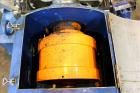Used Alfa Laval NX-414B-31 Solid Bowl Decanter Centrifuge, 316 stainless steel (product contact areas). Max bowl speed 4000 rpm, single row of cake solids discharge ports, 2.75