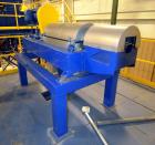 Used Alfa Laval NX 414 Decanter Centrifuge. 316 Stainless steel product contact areas. Maximum bowl speed 4000 rpm, approximate 110mm single lead conveyor, single row of lined cake discharge ports, 2...