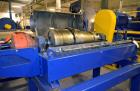 Used Alfa Laval NX 414 Decanter Centrifuge. 316 Stainless steel product contact areas. Maximum bowl speed 4000 rpm, approximate 110mm single lead conveyor, single row of lined cake discharge ports, 2...