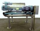 Used Alfa Laval NX-418S-31G (2 or 3 phase design) Solid Bowl Decanter Centrifuge. 316 Stainless steel construction on product contact areas, maximum bowl speed 4000 rpm, 70 mm single lead conveyor, s...