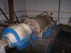 Used Sharples P-5000 Super-D-Canter Centrifuge. Stainless steel construction on product contact areas, maximum bowl speed 3000 rpm, 5